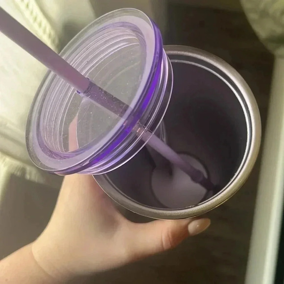 NWT Starbucks 2023 Lilac Silver Gradient Ombré Cup - Picture 3 of 3